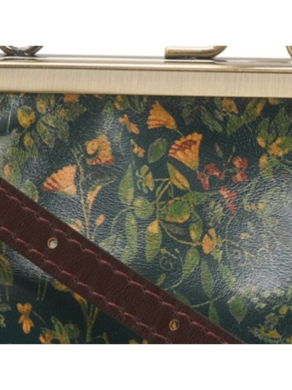 PATRICIA NASH Leather Annie Frame Shoulder Bag With Two Straps - Picture 2 of 5